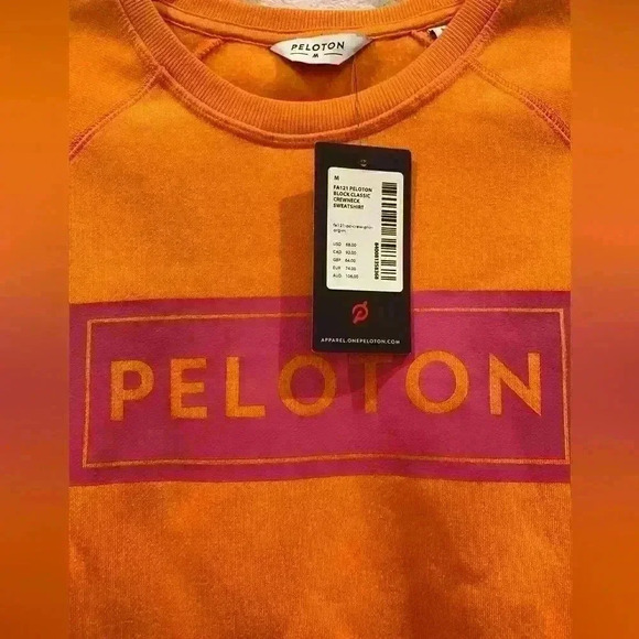 NWT Peloton Block Classic Crewneck Sweatshirt Sz M - Picture 4 of 6